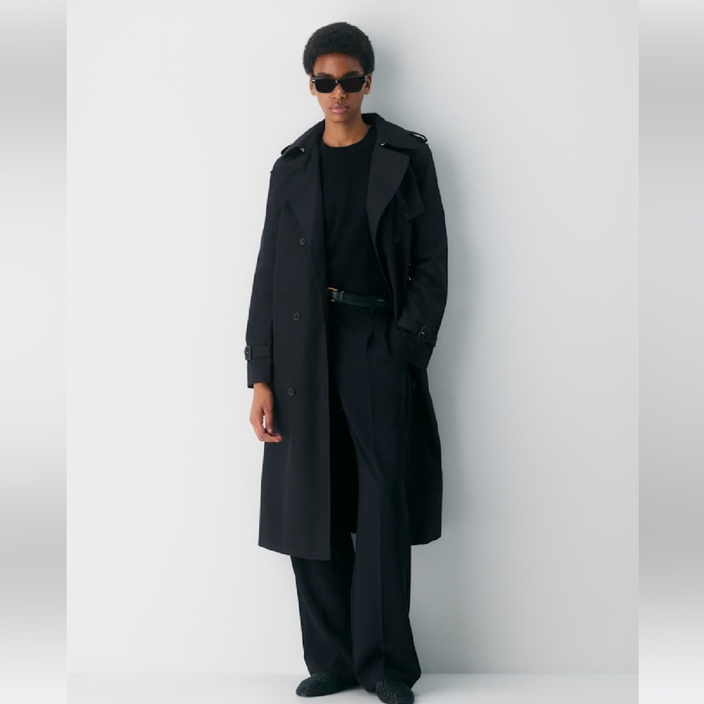 Aritzia - New The Fitch Trench Coat - Black